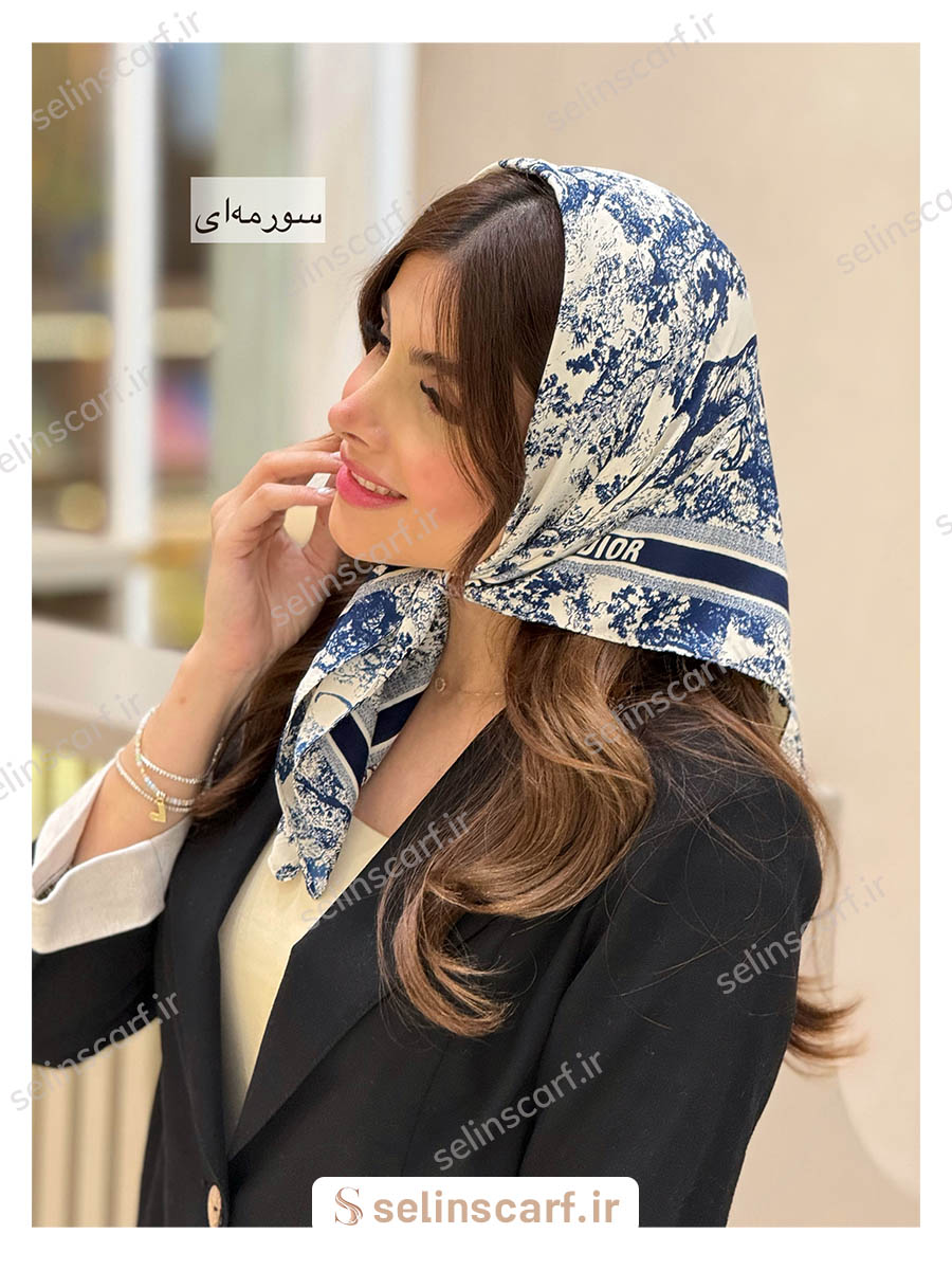 مینی اسکارف طرح دیور جنگل