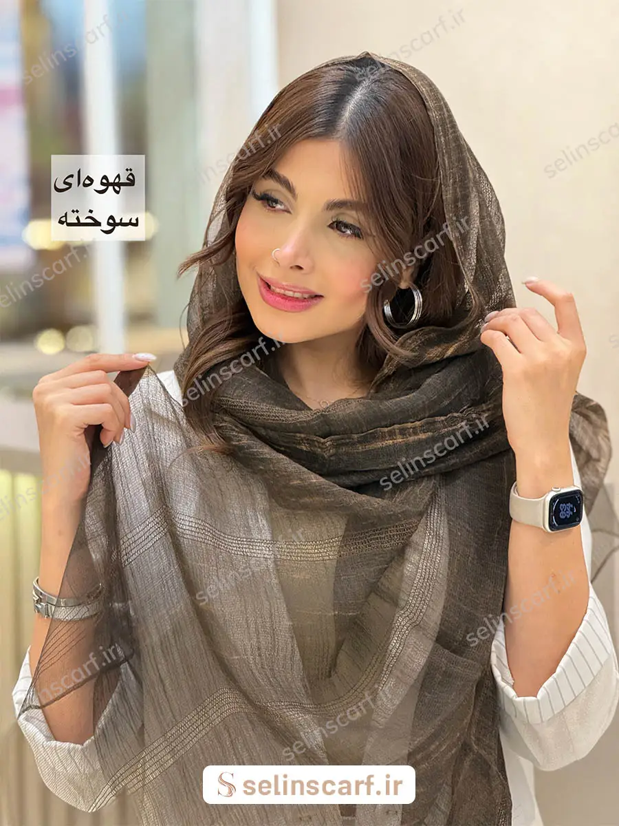 شال حریر بهاره aralia