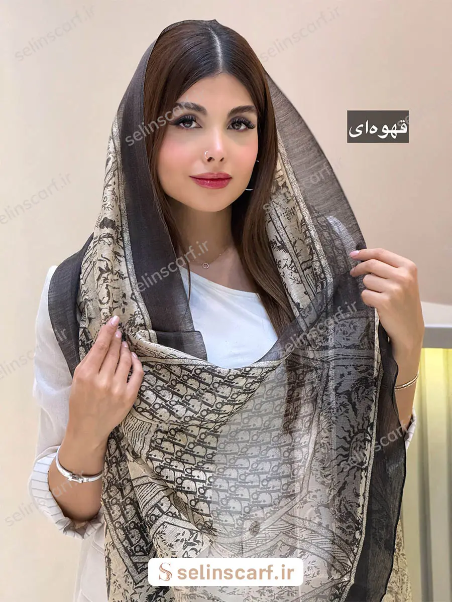 شال مجلسی silk dior