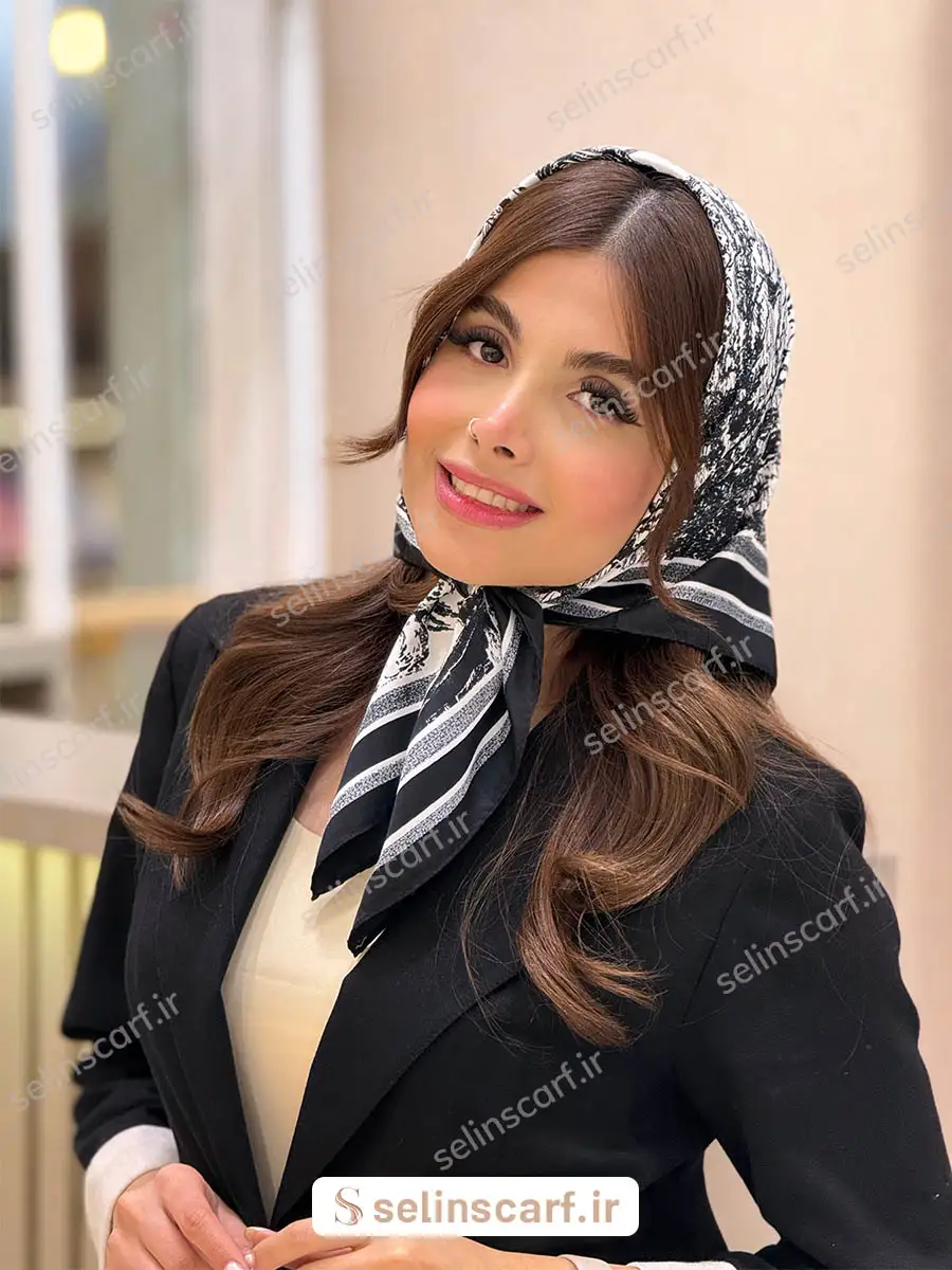 مینی اسکارف طرح دیور جنگل