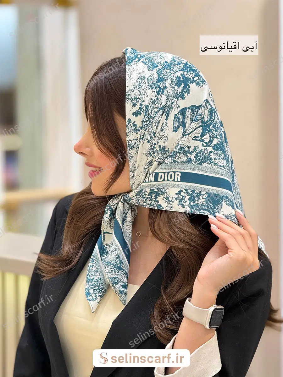 مینی اسکارف طرح دیور جنگل