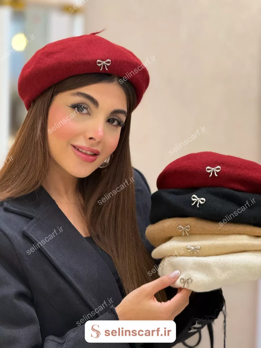 کلاه برت پاپیون 