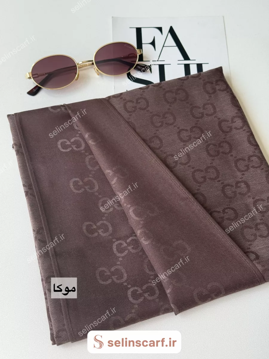 شال طرح برند “ گوچی 